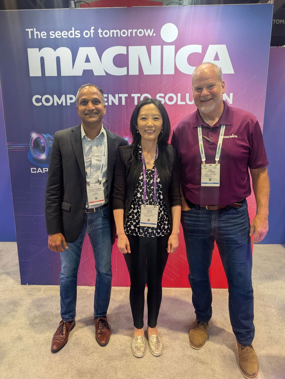 Rapidflare with the Macnica team at Automate in Chicago