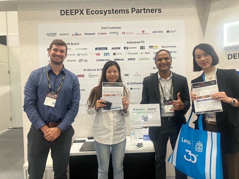 Rapidflare and DEEPX ecosystem partners
