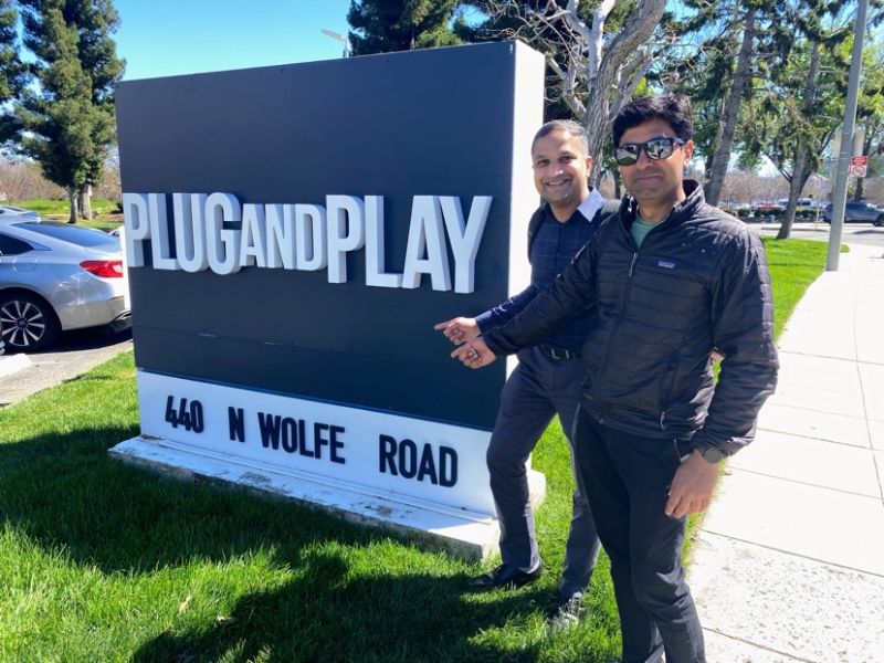 The Rapidflare team at Plug and Play